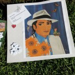 Card to Michael at Forest Lawn 2015